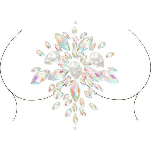 Body Jewelry Leg Avenue Celestial with Iridescent Rhinestones