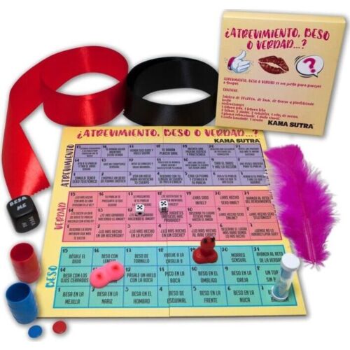 Dare, Kiss or Truth Game Diablo Picante - Fun for Couples