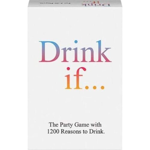 Drinking Game KHEPER GAMES Drink If with 1200 Celebrations