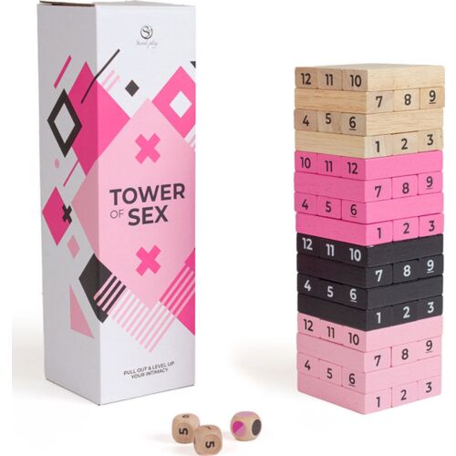 Couples Game SECRETPLAY Tower of Sex - Fun with Spicy Challenges