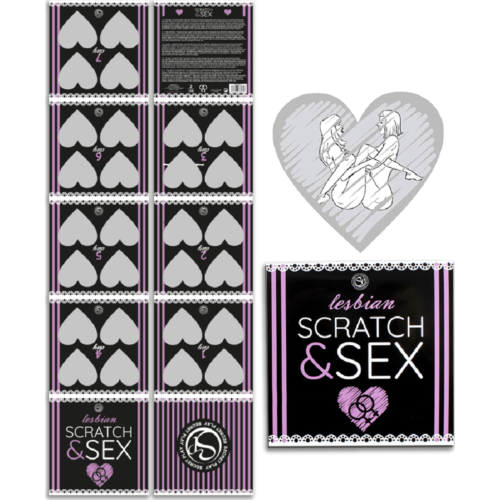 Secret Play Scratch & Sex – Lesbian Positions Game
