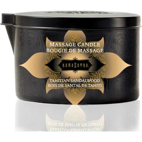 Massage Candle Kamasutra Vanilla and Sandalwood 170g for Sensual Moments