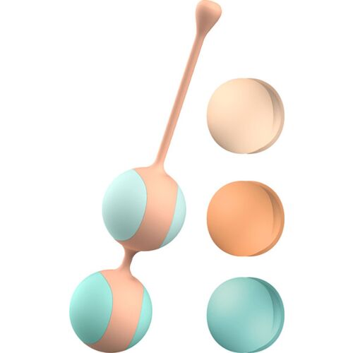 Pelvic Training Kit Liebe Kewos with 5 Weighted Balls