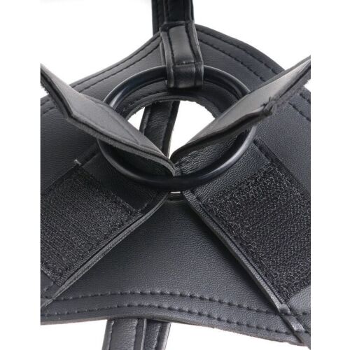 King cock strap-on harness w/8