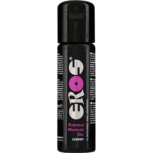 Eros Kissable Massage Gel Cherry for Intense Heat Sensation