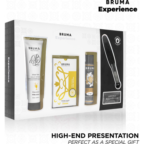 Massage Kit BRUMA XPERIENCE - Pina Colada Vibrant Pleasure