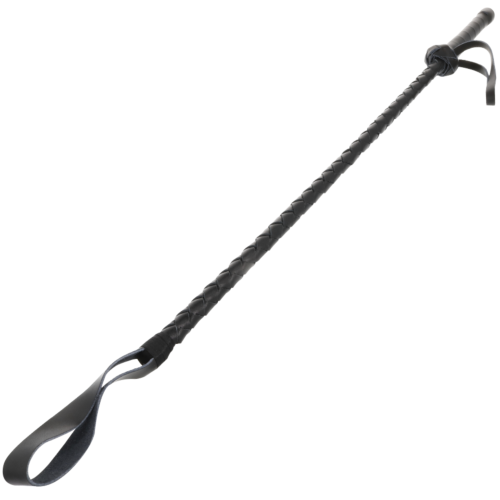 BDSM Whip Darkness Sensations 60cm Leather Tip