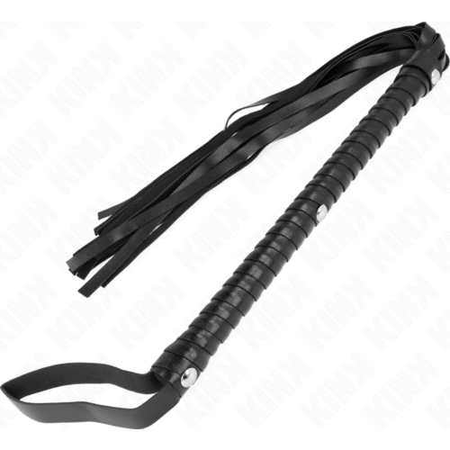 BDSM Whip KINK Long Handle 60cm - Comfortable Grip