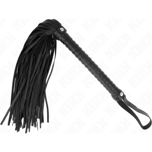 KINK IMPACT & TOUCH Silicone Textured-Handle Whip