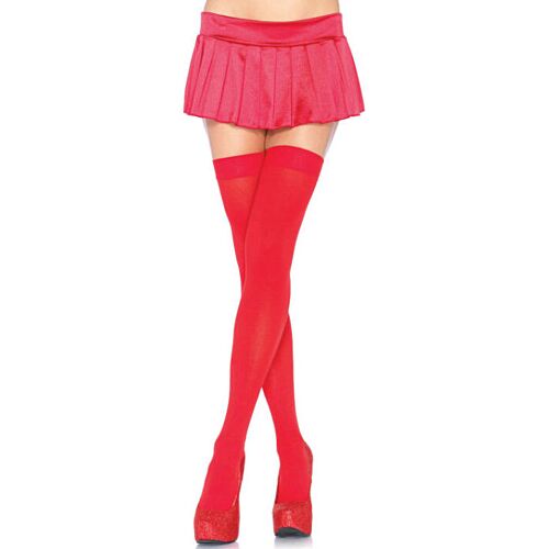 Thigh Highs Leg Avenue Red Nylon