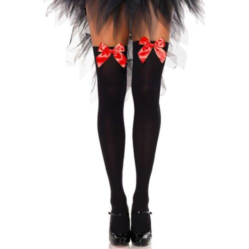 Thigh Highs Leg Avenue with Red Bow