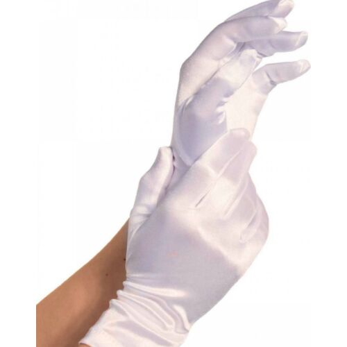 Satin Gloves Leg Avenue - Elegant Short Gloves for Events