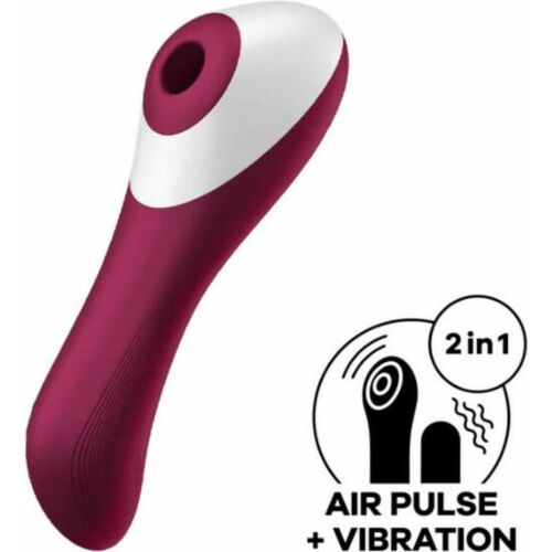 Satisfyer Dual Crush - Clitoris and G-spot stimulator and vibrator