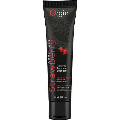 Orgie strawberry water based lube 100 ml