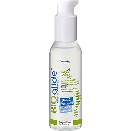 BIOGLIDE Organic Massage Oil & Lubricant 125ml