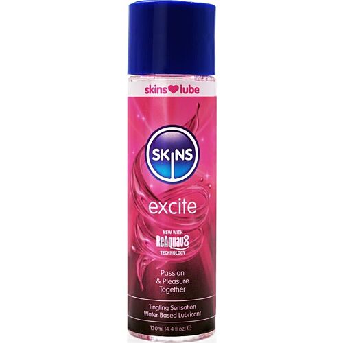 Water-based lubricant SKINS Excite 130 ml