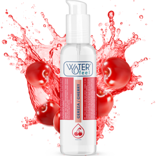 Waterfeel Cherry Lubricant 175ml - Long-lasting and Tasty