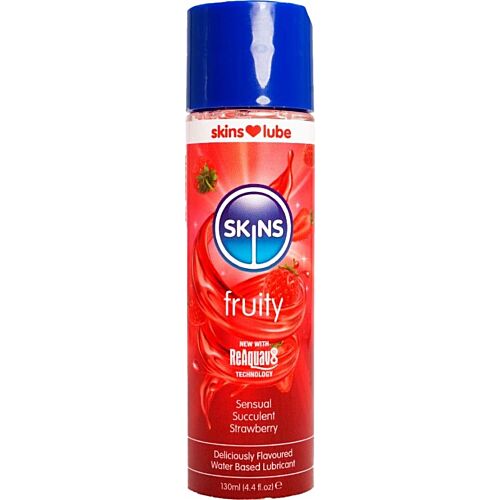 Water-Based Lubricant Skins Fruity Strawberry