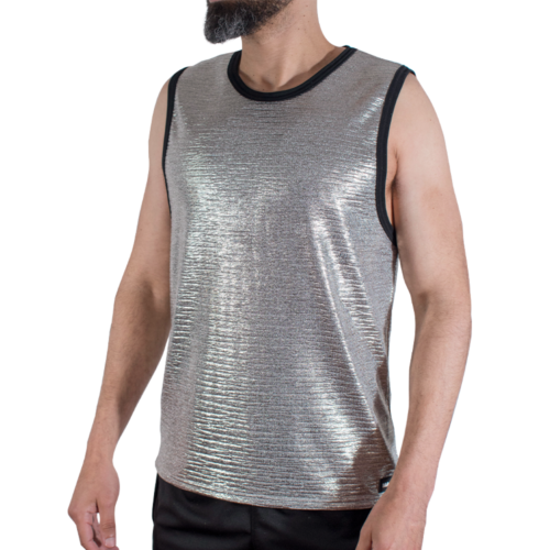 T-Shirt MACHO Underwear Fine Glitter L/XL