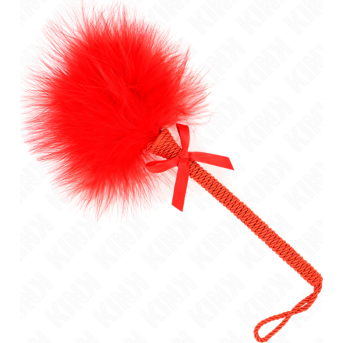Feather Duster KINK Nylon Rope Wand with Tickle Feathers