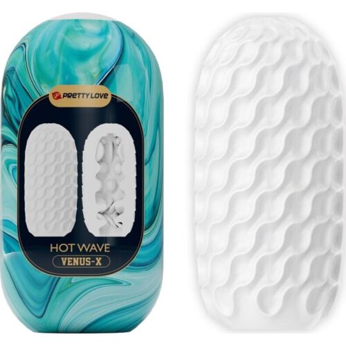 Male Masturbator Pretty Love Hot Wave with 3 Tunnels