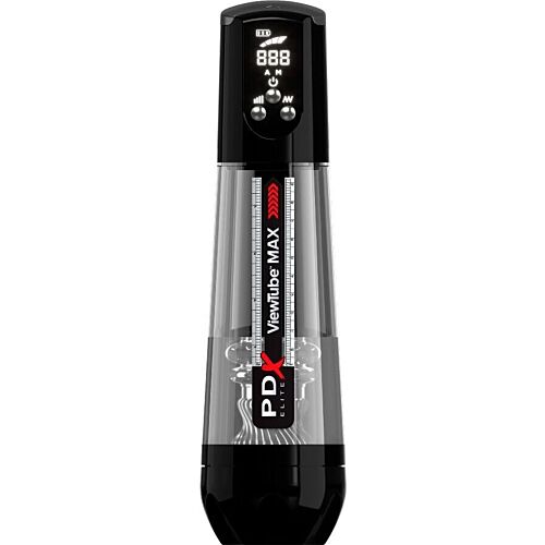 Automatic Stroker PDX ELITE VIEWTUBE MAX VIEW with Suction
