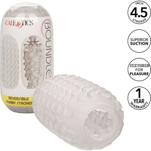 Compact Reversible Nubby Stroker by CALEXOTICS