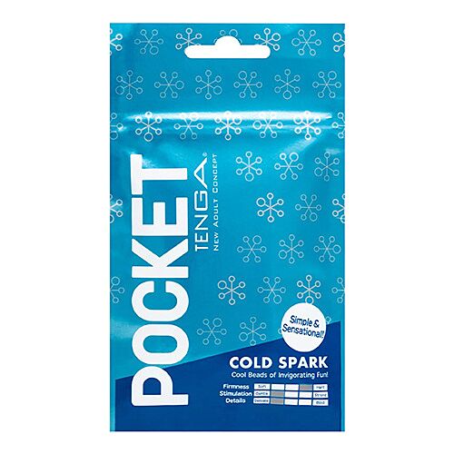 Tenga Pocket Cold Spark Masturbator with COOL Lube