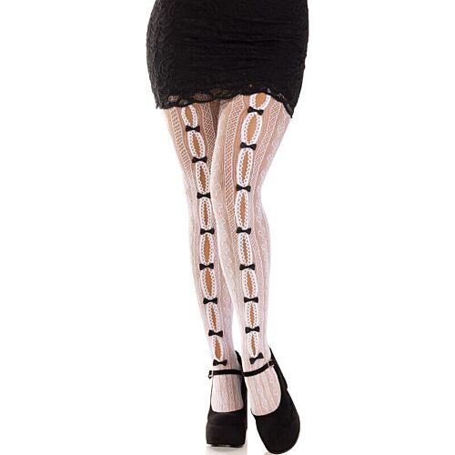 Stockings Leg Avenue Sweetheart with Heart & Bow Design