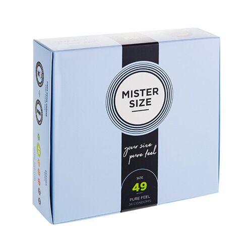 Condom MISTER SIZE 49 MM for Sensitive Comfort