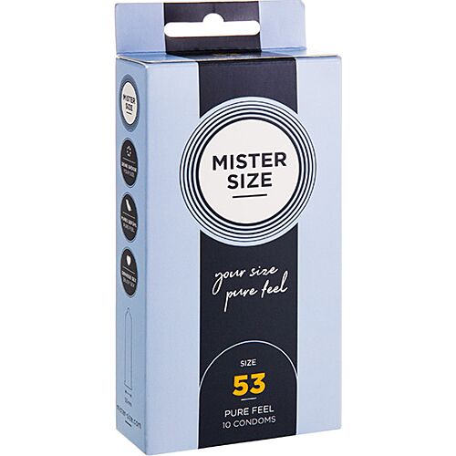 MISTER SIZE Condoms Size M 53mm - Enhanced Comfort