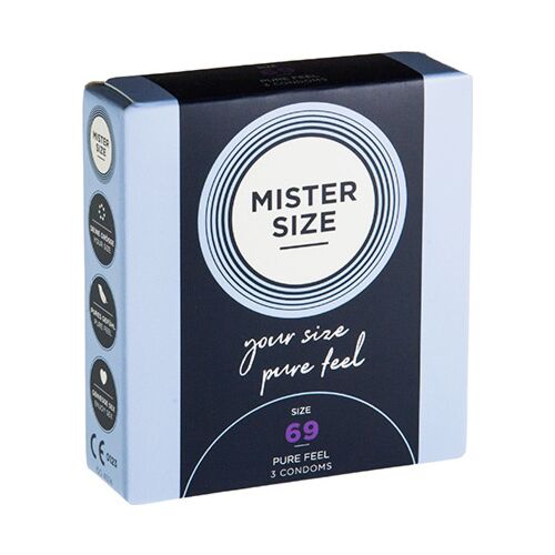 MISTER SIZE XXXL Condoms 69 MM - Tailored Fit for Comfort