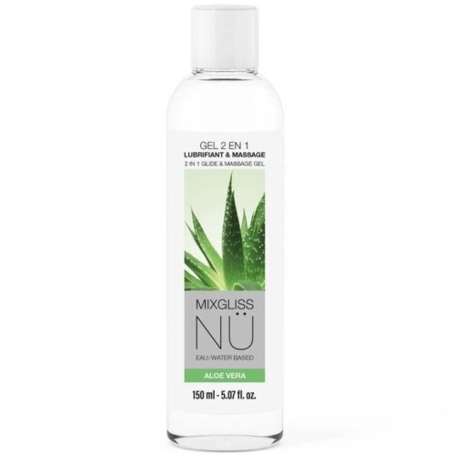 Lubricant Mixgliss NÜ Aloe Vera 150ml 2-in-1 Massage Gel
