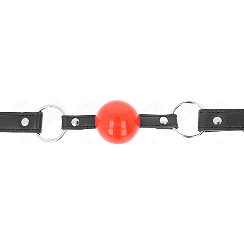 Ball Gag KINK 4 cm with Lock for Comfortable Submission
