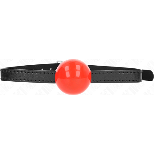 Ball Gag KINK Red 4cm | Simple and Effective Control