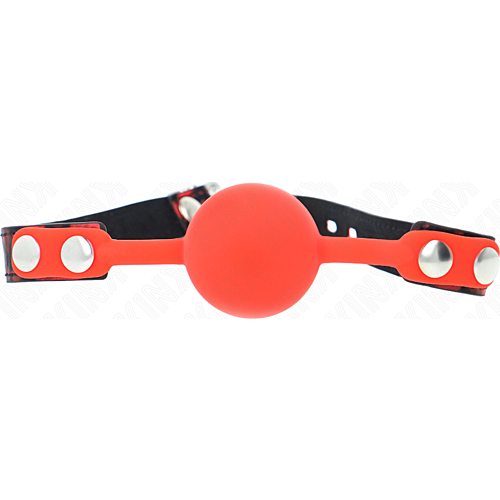 Ball Gag KINK Model 2 with Lock - 4 cm Silicone