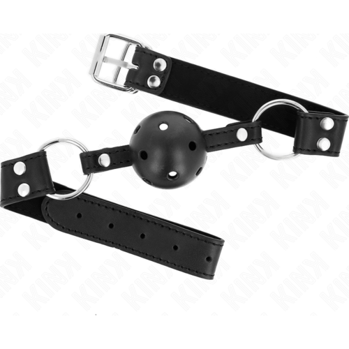 KINK Breathable Ball Gag Model 1 – Adjustable Comfort