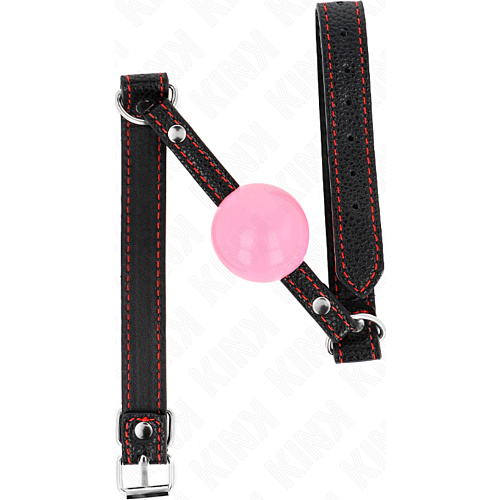 Ball Gag KINK Rose Gold 4 cm for BDSM Play