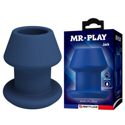 Anal Plug MR PLAY JACK Hollow Size M Silicone