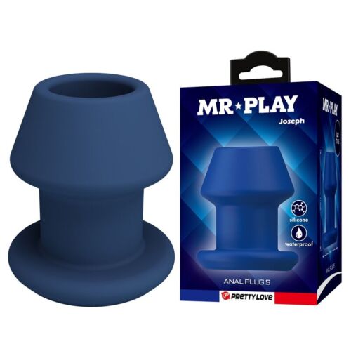 Anal Plug MR PLAY JACK Blue Size S