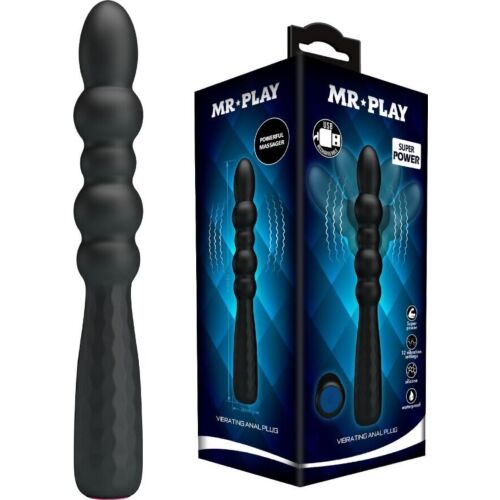 Anal Plug MR PLAY Flexible Vibrating Toy