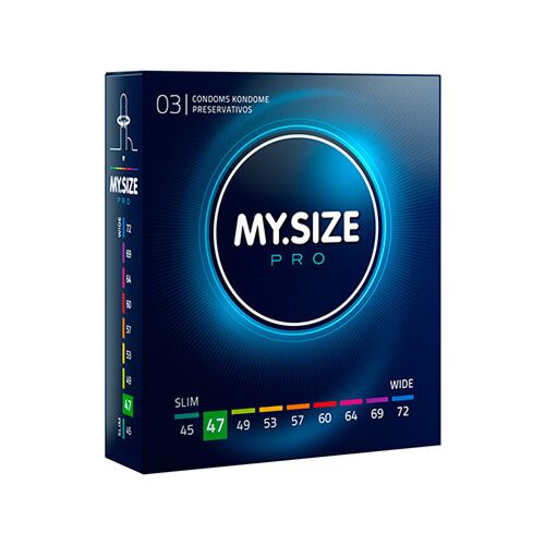 MY SIZE PRO Condoms 47mm for Ultra-sensitive Experience