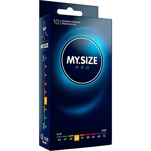 MySize 53mm Condoms - Pack of 10