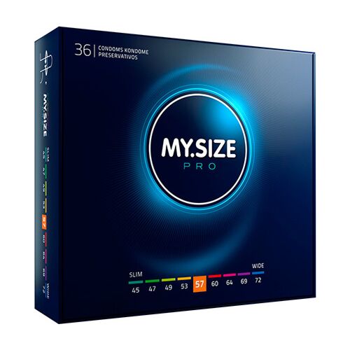 Pack 36 Condoms My Size 57mm