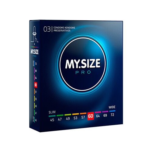MY SIZE PRO Condoms 60mm - Tailored Fit for Sensitivity