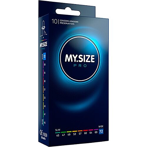 My.Size Condoms Talla 72 - Comfortable Fit for Larger Sizes