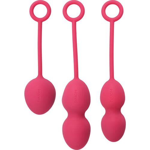 Vaginal Balls SVAKOM NOVA PLUM RED for Progressive Training