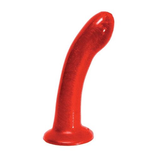 Flared based silicone dildo
