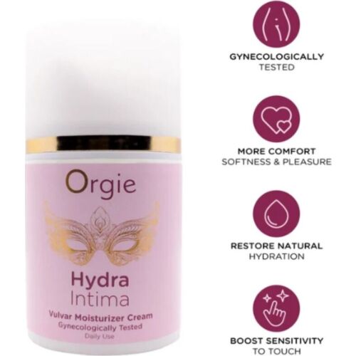 ORGIE Hydra Intima Daily Vulvar Moisturiser Cream 50 ml