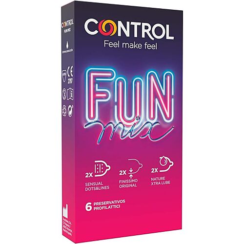 CONTROL CONDOMS Feel Fun Mix condoms
